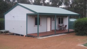 outside cottage