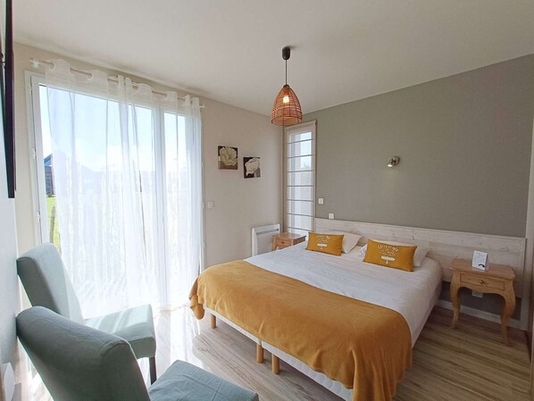 the master bedroom