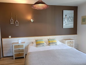The master bedroom