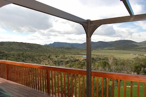 View from rear off of deck