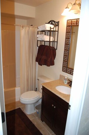 Basement bathroom