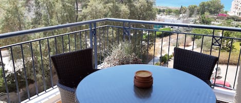 Balcony with sea view