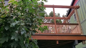 Deck over the carport
