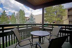 Deck in summer