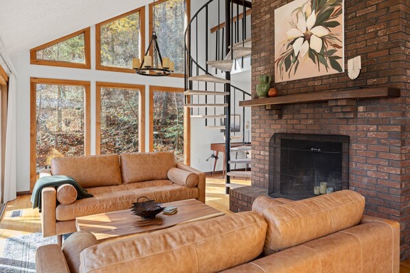 Relax with friends and family in this stylish living room!