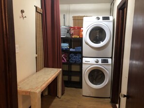 Laundry room.