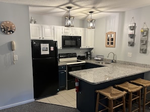 Stocked kitchen