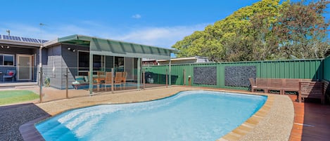 Pool outside area 