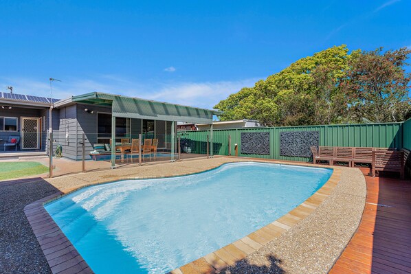 Pool outside area 