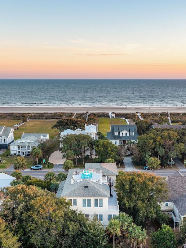 Aerial of Ocean Views