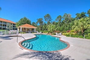 Enjoy a Dip in the Heated Community Pool and Spa -A Close Walk to the Condo