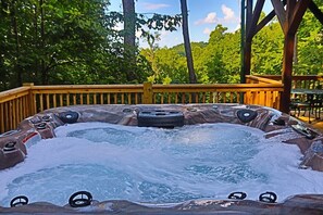 Bubbelpool utomhus