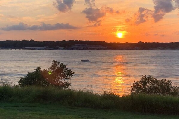 Sunset View From the Deck
