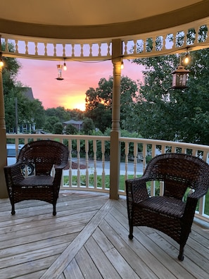 Beautiful Sunsets on the porch