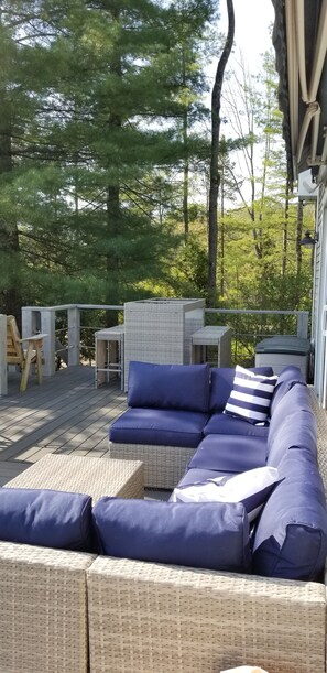 Deck entertaining