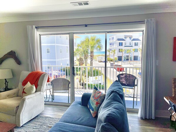 Beautiful Gulf Views from Living Room