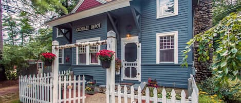 The Station House, built in 1890 part of the Lake Shore RR.
