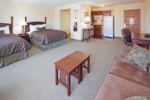You will love the open living area.