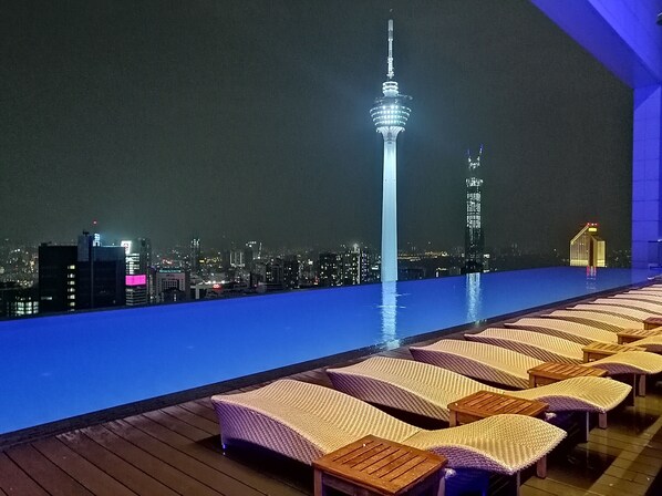Rooftop pool