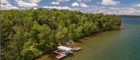 Pristine Ten Mile Lake, Hackensack, Minnesota