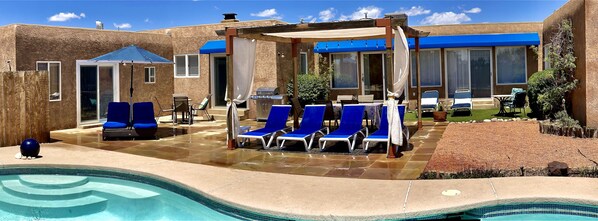 Courtyard and pool