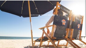 FREE: 2 chair and umbrella set up for the duration of your stay. .. 