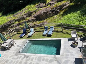 Heated Spa Pool with Water Jets