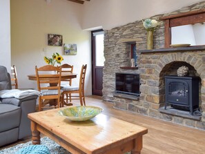 Open plan living space | Old Rectory Cottage - Dinas Country Club, Dinas Cross, near Newport