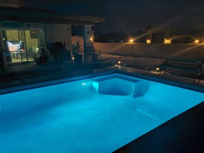 color changing lights for night swim 