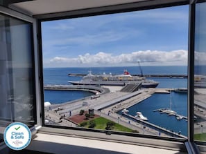 Vista para a praia ou o mar