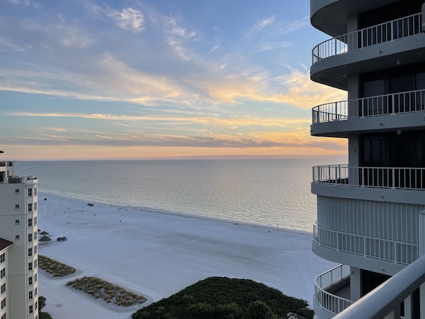 Wrap around balcony Southwest view
