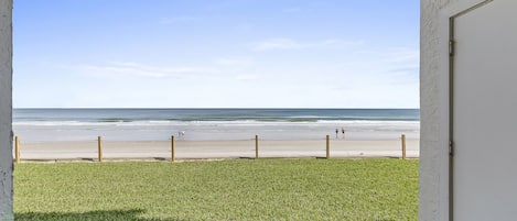 Just Steps to the Beach from Patio