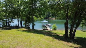 View from the downstairs patio. Lots of room!