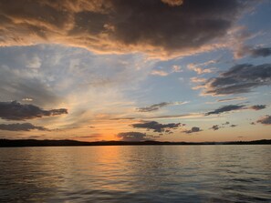 Incredible sunset views from the dock!