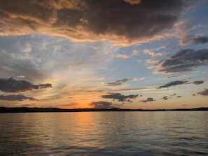 Incredible sunset views from the dock!