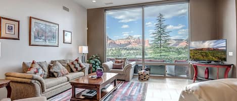 Stunning Views from the Floor-to-Ceiling Windows!