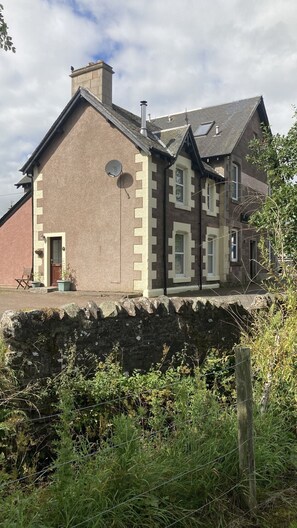 Front view of the house looking from the children’s play park 