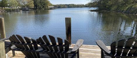 View from the dock 😍