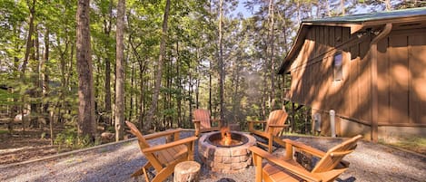 Blue Ridge Vacation Rental Cabin | 2BR | 2BA | Single Story | 864 Sq Ft