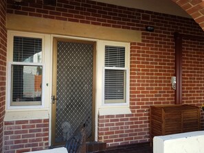 Front door of property