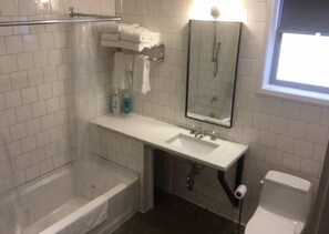 Open style bathroom