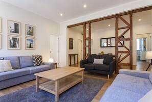 Living Room With balcony