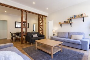 Living Room With balcony