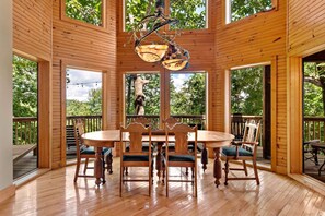 Dining area with beautiful views
