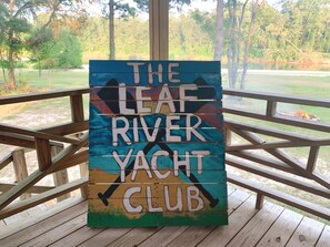 What happens at The Leaf River Yacht Club stay at The Leaf River Yacht Club