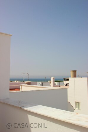 Vue sur la plage/l’océan