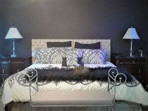 King Bed in Master Suite