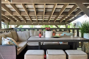 Outdoor heaven with large dining area that seats 10Outdoor heaven with large dining area that seats 10