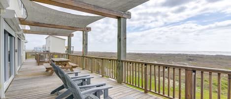 Surfside Beach Vacation Rental | 4BR | 3BA | 2,500 Sq Ft | Stairs Required