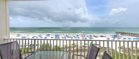 JC Resorts - Vacation Rental – Beach Palms 306 – Indian Shores - Balcony 1